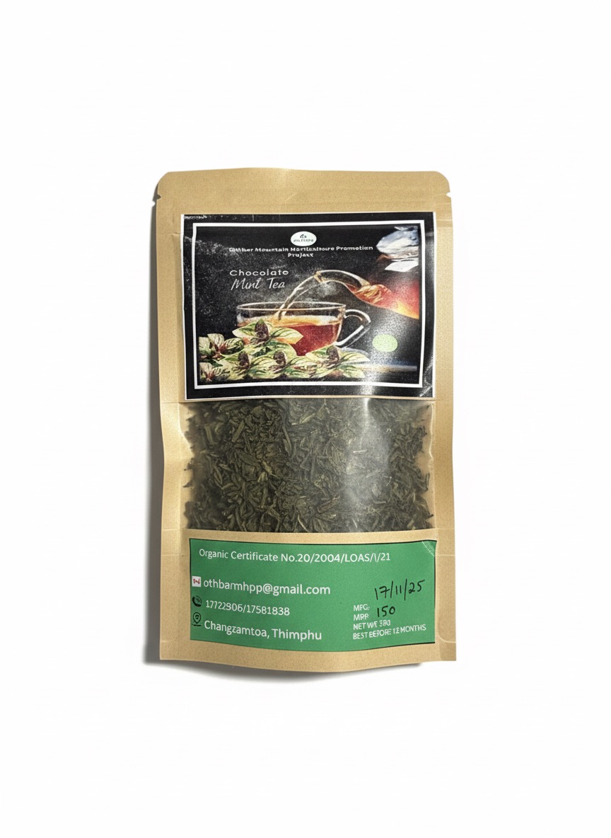Chocolate Mint Tea Leaves 