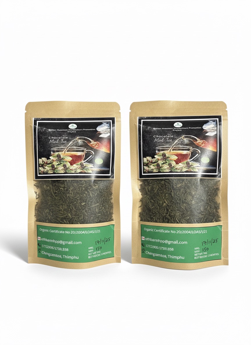 Thumbnail for Chocolate Mint Tea Leaves  2