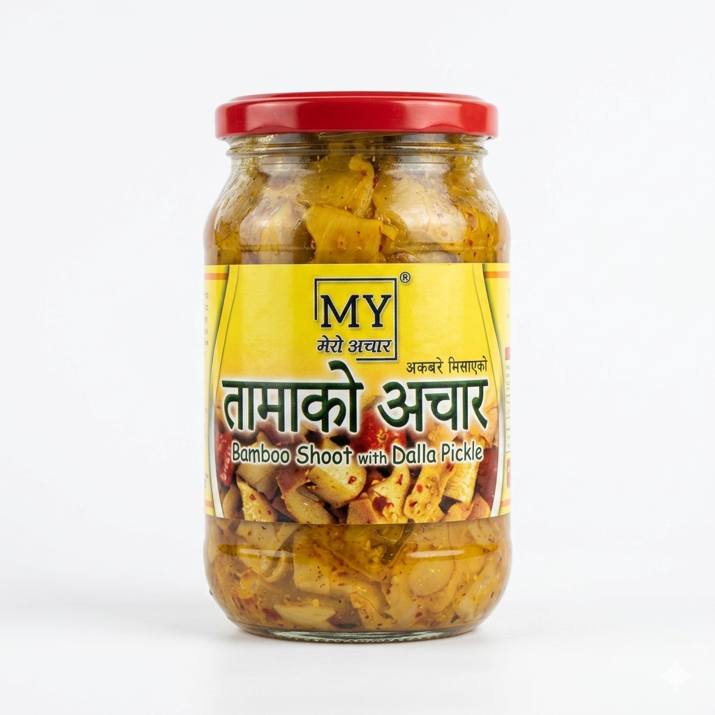 Bamboo Shoot with Dalle Pickle, Authentic Himalayan Delicacy